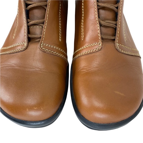 Birkenstock Pescara Brown Laced Ankle Boot Footprints Collection 39 US 8 - Picture 12 of 13